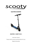 Manuel Utilisateur Scooty SCOOT158 - T&eacute;l&eacute;charger PDF