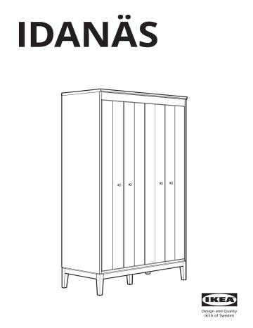 Manuel d'utilisation IKEA IDANAS | Fixfr