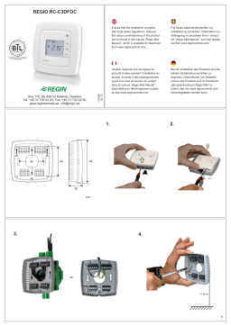 Regin RC-C3DFOC Manuel utilisateur