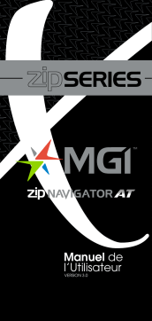 Manuel d’utilisation MGI ZIP Series - MGI ZIP Navigator Tout Terrain