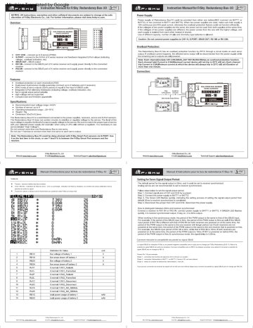 Manuel d'instructions FrSky RB10 | Fixfr