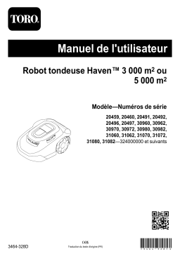 Manuel Utilisateur Toro Haven Robot Tondeuse 1.25 Acre