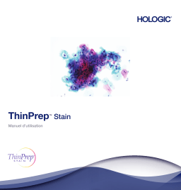 Hologic ThinPrep Stain Manuel utilisateur