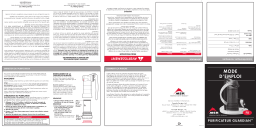 Manuel d'utilisation MSR GUARDIAN - Guide de purification de l'eau