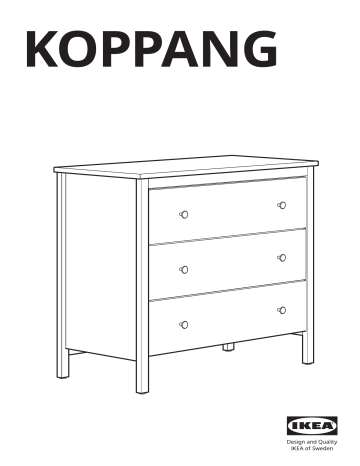 Manuel d'utilisation IKEA KOPPANG | Fixfr