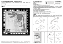 Manuel du propriétaire 4M 00-03399 - Crâne de T-Rex rugissant