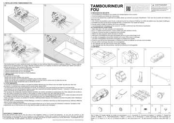 Manuel du propriétaire 4M 00-03442 - Kit de construction Tambourineur Fou | Fixfr