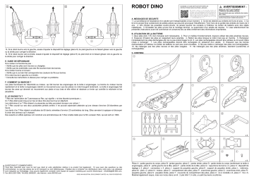 4M 00-03460 Manuel du propriétaire - Robot Tyrannosaurus Rex | Fixfr