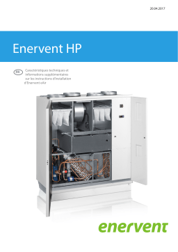 Guide d'installation Enervent HP eAir - Télécharger PDF