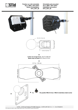 Stid KFX UHF 09 Manuel utilisateur