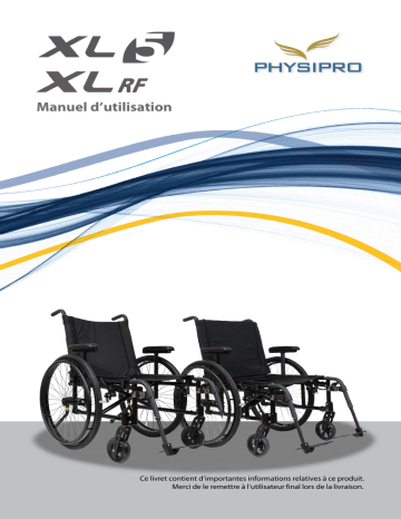 Physipro XL5 XLRF Manuel utilisateur - Manuel en ligne | Fixfr