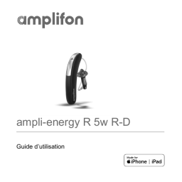AMPLIFON ampli-energy R 5 5w R-D Mode d'emploi
