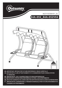 Outsunny 84A-052BK Manuel utilisateur