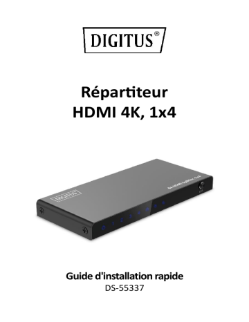 Digitus DS-55337 Manuel d'utilisation | Fixfr