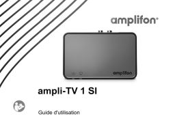 AMPLIFON AMPLI-TV 1 SI Mode d'emploi