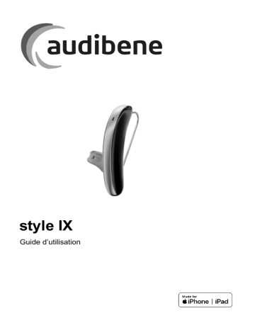 style 3 IX | sDemo style IX | style 7 IX | AUDIBENE style 5 IX Mode d'emploi | Fixfr