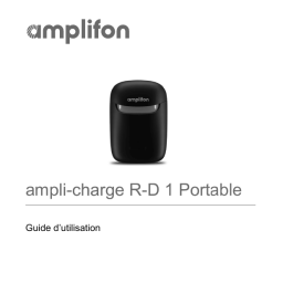 AMPLIFON ampli-charge R-D 1 Portable - Manuel d'utilisation