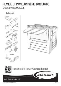Manuel d'utilisation Suncast BMCB8700