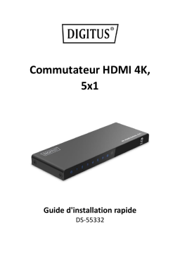 Digitus DS-55332 Guide de démarrage rapide