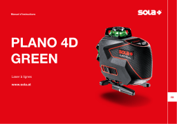 Manuel d'instructions Sola PLANO 4D GREEN