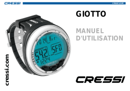 Cressi Giotto Mode d'emploi