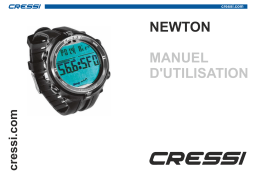 Cressi Newton Mode d'emploi