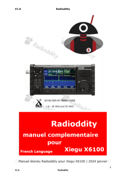 Xiegu X6100 Manuel utilisateur | Téléchargez et lisez