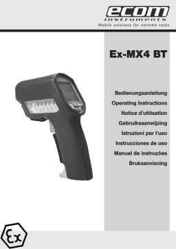 Ecom Ex-MX4 BT Manuel utilisateur - Thermomètre sans contact Bluetooth