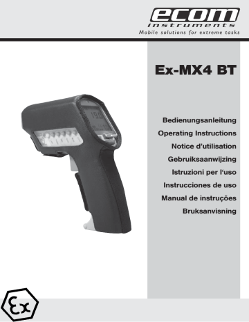 Ecom Ex-MX4 BT Manuel utilisateur - Thermomètre sans contact Bluetooth | Fixfr