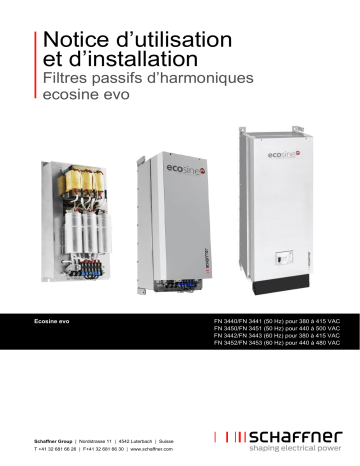 Notice d'utilisation et d'installation Ecosine evo | Fixfr