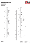 Manuel du propri&eacute;taire Iseo Multiblindo Easy - T&eacute;l&eacute;charger PDF