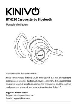 Manuel du propriétaire Kinivo BTH220 - Téléchargements, Vue en ligne