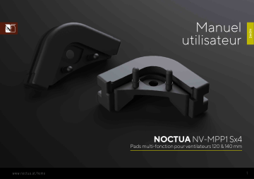 Manuel d'Installation Noctua NV-MPP1.brown Sx4 | Fixfr