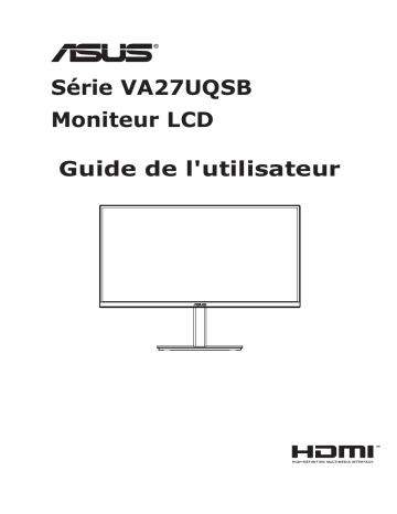 Manuel Asus VA27UQSB - Guide de l'utilisateur | Fixfr