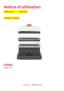 Livoo DOC300 Manuel Utilisateur - Guide d’utilisation