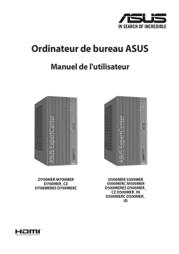 Manuel utilisateur Asus D700MER - Guide de l'utilisateur