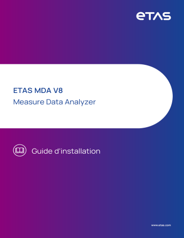 Guide d'installation ETAS MDA V8 | Fixfr
