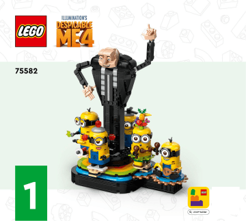 LEGO 75582 Minions Manuel Utilisateur - Télécharger PDF | Fixfr