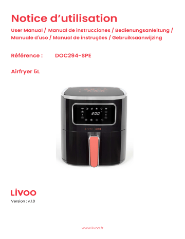 Livoo DOC294 Manuel utilisateur | Fixfr