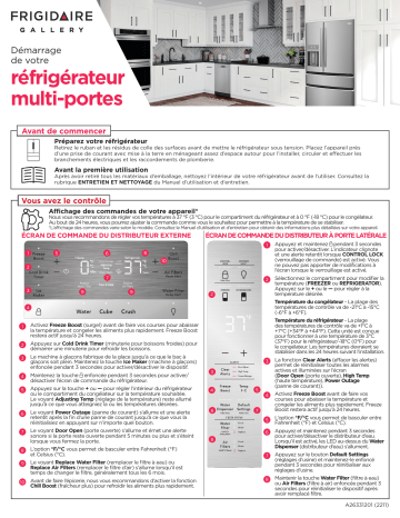 Manuel Utilisateur Frigidaire FRGPAAF2MC | Fixfr