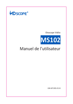 Gima 32163 Manuel du Propriétaire - Otoscope Vidéo