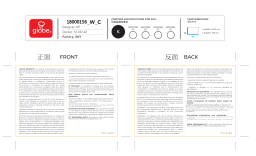 Globe 18000156 Mode d'emploi