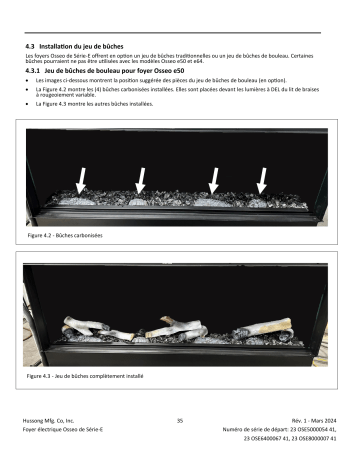 Manuel du propriétaire Kozyheat Osseo eSeries Linear | Fixfr