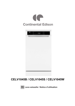Manuel d'utilisation CELV1045B - CONTINENTAL EDISON