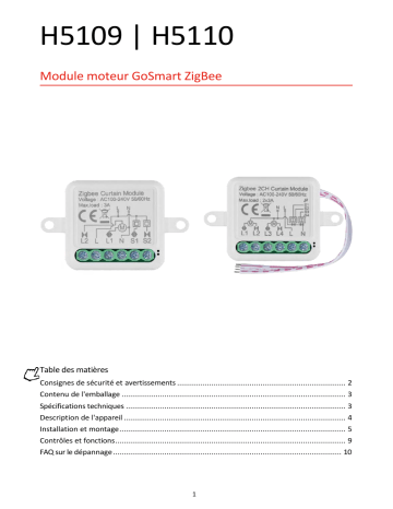 Emos : H5110 Manuel d'utilisation | Fixfr