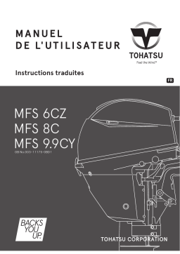 Manuel du propriétaire TOHATSU MFS 9.9CY - Moteur hors-bord 4 temps