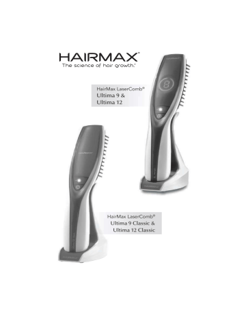 HairMax LaserComb Ultima 12 Manuel utilisateur | Fixfr