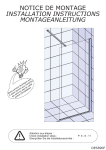 Kinedo Kinespace Manuel utilisateur - Instructions d'installation 