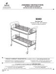 Manuel d'utilisation SAFCO 5333 - LDI Spaces