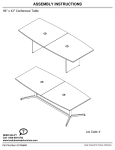 Bush Business Furniture CTB001HC : Manuel d'utilisation